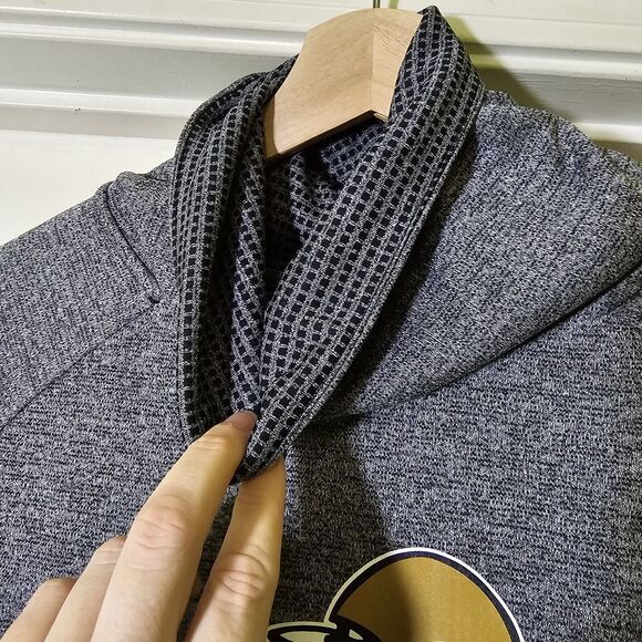 Nike Dri-Fit NFL New Orleans Saints Women's Funnel Turtle Neck Sweatshirt Small - Picture 5 of 10